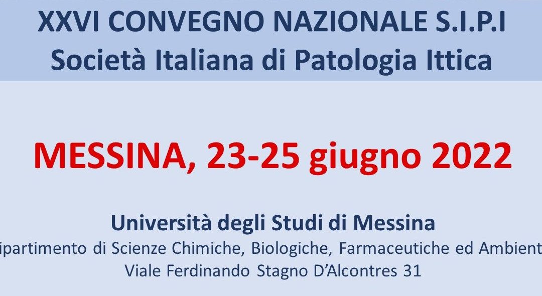 XXVI Convegno SIPI – Messina 23-25 giugno 2022