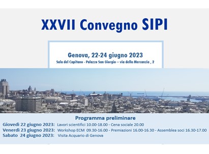 XXVII Convegno Nazionale SIPI