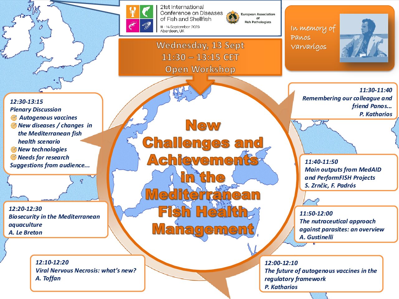 Open WS New Challenges and Achievements in the Mediterranean Fish Health