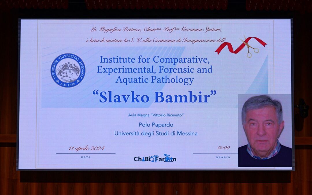 THE “SLAVKO BAMBIR” INSTITUTE OF THE CHIBIOFARAM DEPARTMENT INAUGURATED